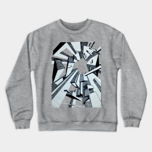 Radial Boxes Crewneck Sweatshirt